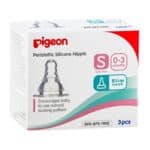 PIGEON PERISTALTIC NIPPLE SILIC 17351 3 PCS
