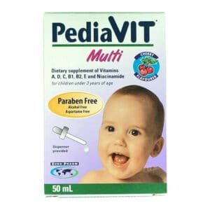 PEDIAVIT MULTI 50ML CHERRY FLAVOURED