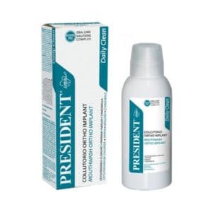 PRESIDENT BRACES&IMPLANT MOUTH WASH 250ML