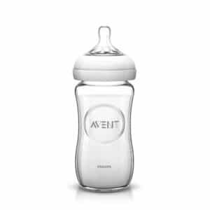 PHILIPS AVENT NATURAL FEEDING BOTTLE 240ML GLASS