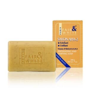 FAIR&WHITE ORIGINAL AHA2 EXFOLIATING AND UNIFYING SOAP