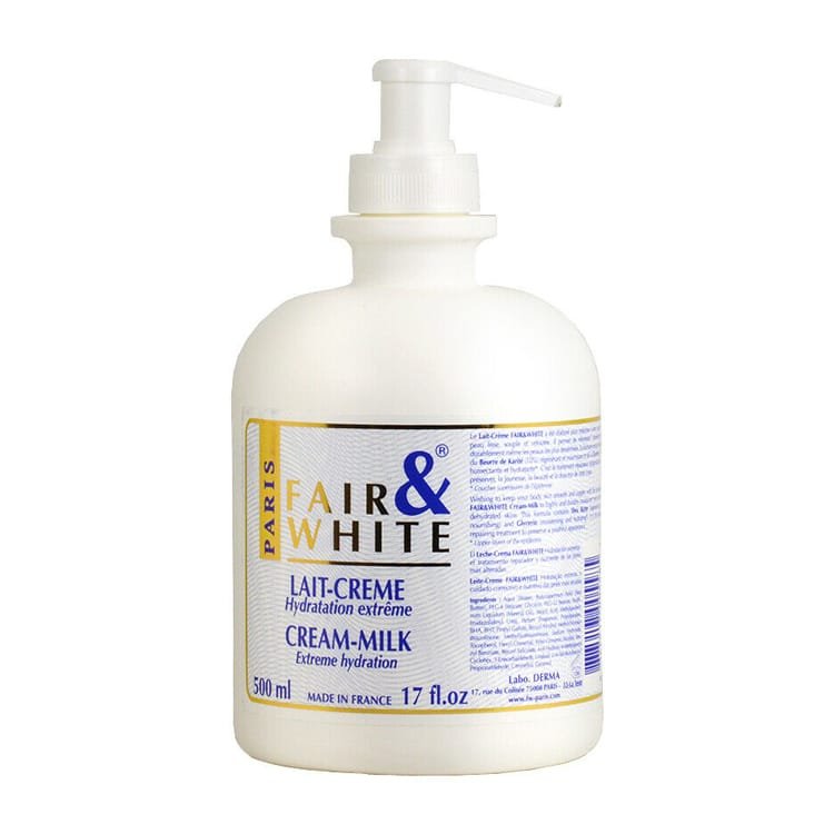 FAIR&WHITE CREAM-MILK EXTREME HDRATION 500ML