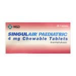 SINGULAIR PAEDIATRIC 4 MG CHEWABLE