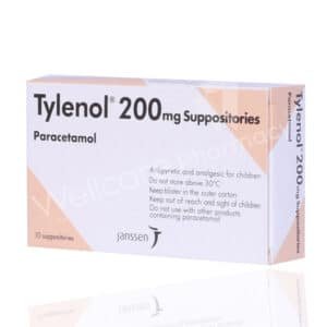 TYLENOL 200MG 10 SUPP