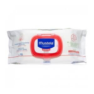 MUSTELA DERMO-SOOTHING WIPES  X70