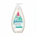 J&J BABY COTTON 2IN1 WASH 500ML