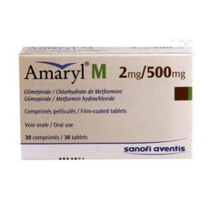 AMARYL M 2MG/500MG 30*S
