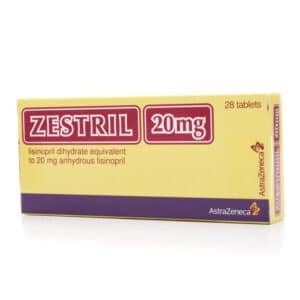 ZESTRIL 20MG 28*S