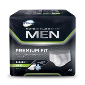 TENA PU LEVEL 4 MALE LARGE 10