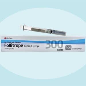 FOLLITROPE 300IU INJ PREFILLED SYRINGE