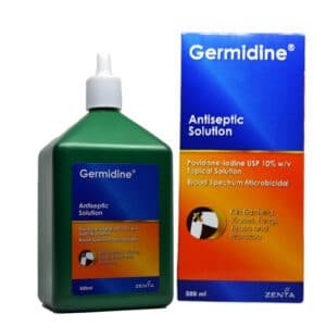 GERMIDINE ANTISEPTIC SOLUTION 10% 125 ML