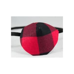 PLAID EYE PATCHES ADULT