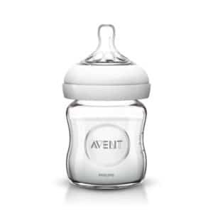 PHILIPS AVENT NATURAL FEEDING BOTTLE 120ML GLASS