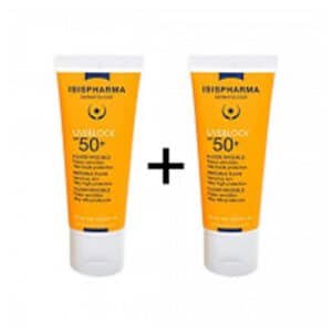 ISIS UVEBLOCK OFFER SPF 50+ FLUID INVISIBLE 1+1