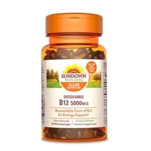 SUNDOWN B-12 5000 MCG 90 LOZ