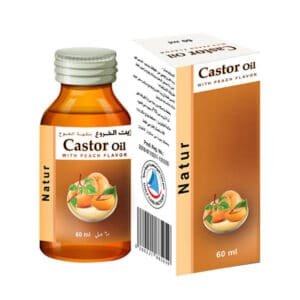 NATURCASTOR OIL 60 ML PEACH