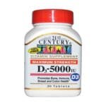 سينشري فيتامين د 5000 وحدة دولية 30 قرص. 21