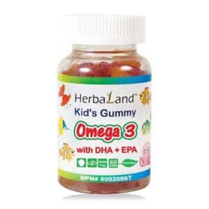 HERBALAND KIDS GUMMY OMEGA 3 WITH DHA+EPA