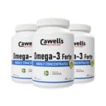 CAWELLS NUTRITION OMEGA-3 FORTE 90CAPS