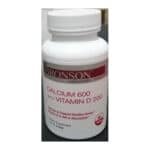 BRONSON CALCIUM 600 VITAMIN D 200 60 TABLETS