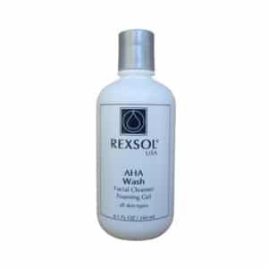 REXSOL AHA WASH FACIAL CLEANSER FOAM GEL 240ML