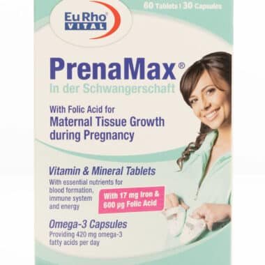 EURHO VITAL PRENAMAX DURING PREG60 TAB + 30 CAP