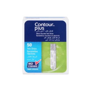 CONTOUR PLUS STRIPS 50 STRIPS