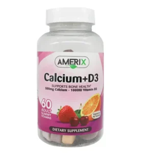 AMERIX GUMMY CALCIUM +D3 60 CANDY