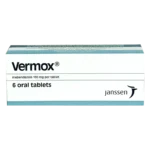 VERMOX 100MG 6*S