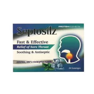 SEPTOSILZ LOZENGES MINTMENTH&EUCALP 24*S