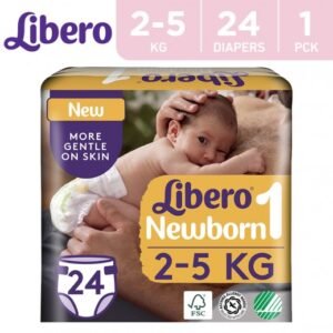 LIBERO NEW BORN 1(2-5 KG) 24PCS
