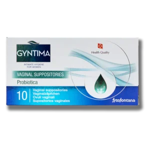 GYNTIMA VAGINAL SUPP 10PCS