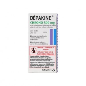 DEPAKINE CHRONO 500MG 30 TAB