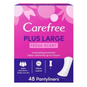CAREFREE PLUS LARGE FRESH SCENT 48PIECES