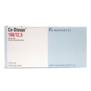 CO-DIOVAN 160/125MG 28 TABS
