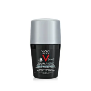 VICHY DEO ROLL INVISIBLE RESIST MEN 50ML-فيشي مزيل عرق رول غير مرئي مقاوم للرجال 50 مل