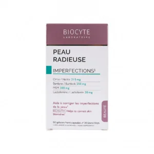 BIOCYTE PEAU RADIEUSE 60CAPS