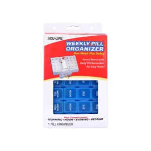 ACU LIFE WEEKLY PILL ORGANIZER(128 B/W)
