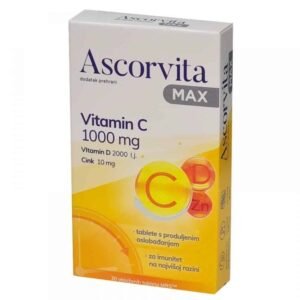 ASCORVITA VIT.C 1000MG 30 TAB