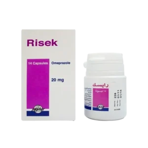 RISEK 20MG 14 CAP