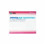 SINGULAIR PED GRANULES 4MG SACHETS