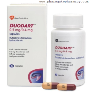 DUODART 05MG/04MG 30 CAP