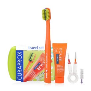 CURAPROX TRAVEL SET ORTHO(GREEN)