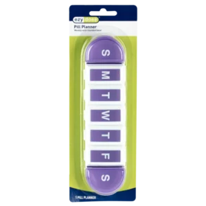 EZY DOSE Pill Planner Weekly Rounded(67395)