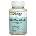 SOLARAY GLUCOMANNAN 600MG 100CAP