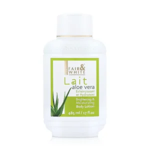 fair&white aloe vera body lotion 485gm