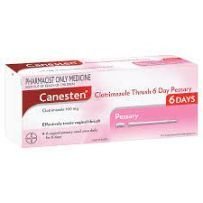 CANESTEN VAG TABLETS 01GM  6*S