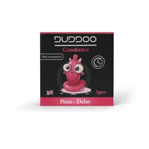 DUDDOO PLAIN DELAY CONDOMS 3PCS