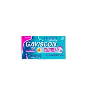 GAVISCON DOUBLE ACTION 32 CHEWABLE TABS