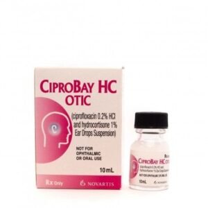 CIPROBAY HC OTIC SUSP 10ML